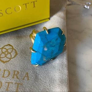 Kendra Scott Turquoise Ring